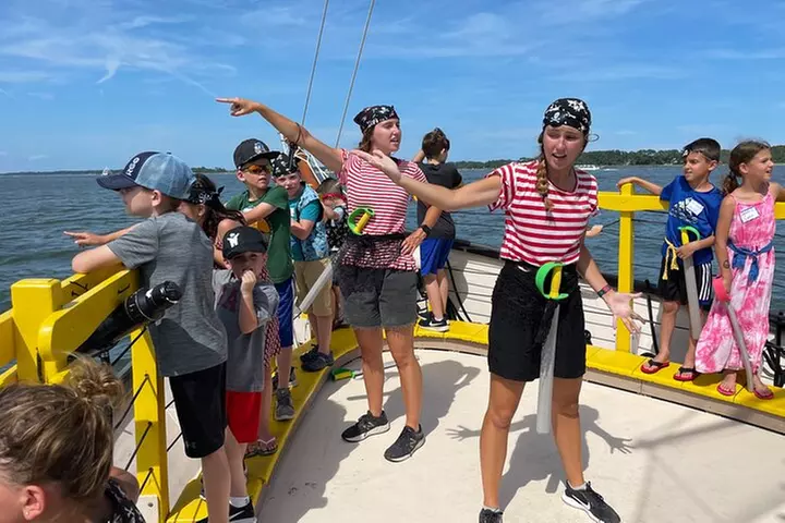 Hilton Head Pirate Ship Adventure Cruise aboard the Black Sparrow
