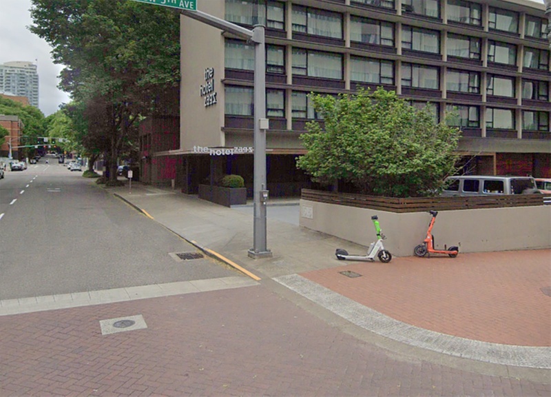 Parking at The Hotel Zags Portland Garage