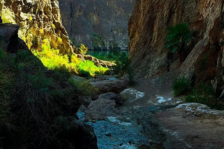 Goldstrike Hot Springs and 124 Degree Magma Heated Waterfall Hike