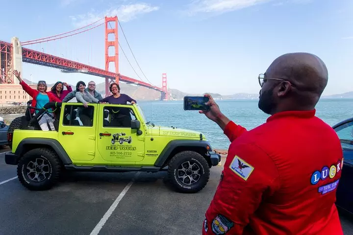 Private San Francisco City Tour by Open-Air Jeep (Max 6)