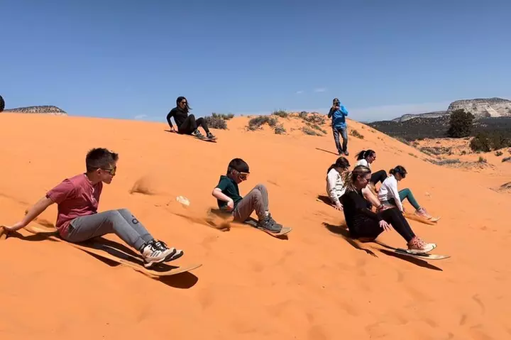 Slot Canyon Tour & Sandboarding UTV Adventure - Primary Image