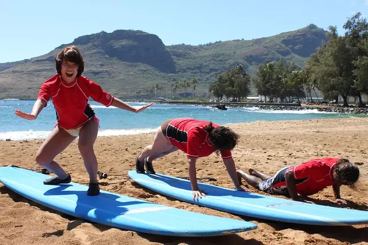 Group Surf Lesson at Kalapaki Beach - Primary Image