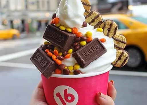 5% Cash Back at 16 Handles