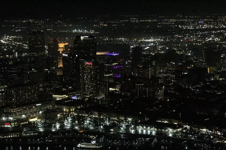 New Orleans City Lights Night Helicopter Tour