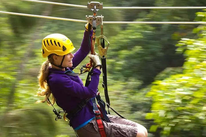 Big Island Kohala Zip and Dip Tour from Kona