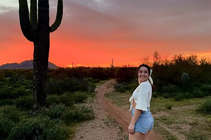 Sonoran Desert Jeep Tour at Sunset