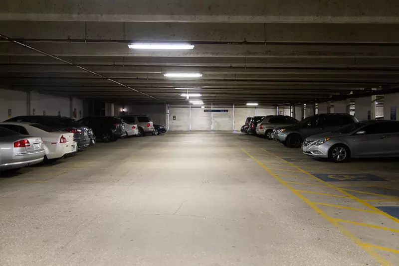 Parking at 180 N. Jefferson St. Garage