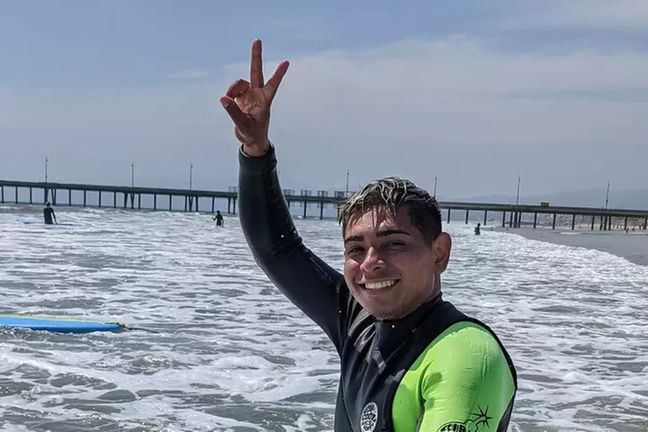 Surf Lesson for Kids in Venice Beach