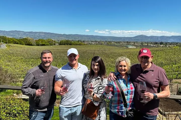 Best Private Wine Tours of Napa Valley Sonoma for up to 8 people