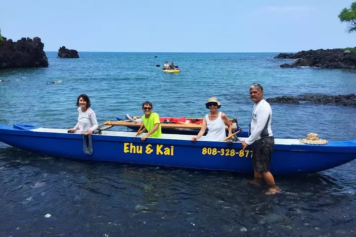 Guided Outrigger Canoe Tour in Kealakekua Bay