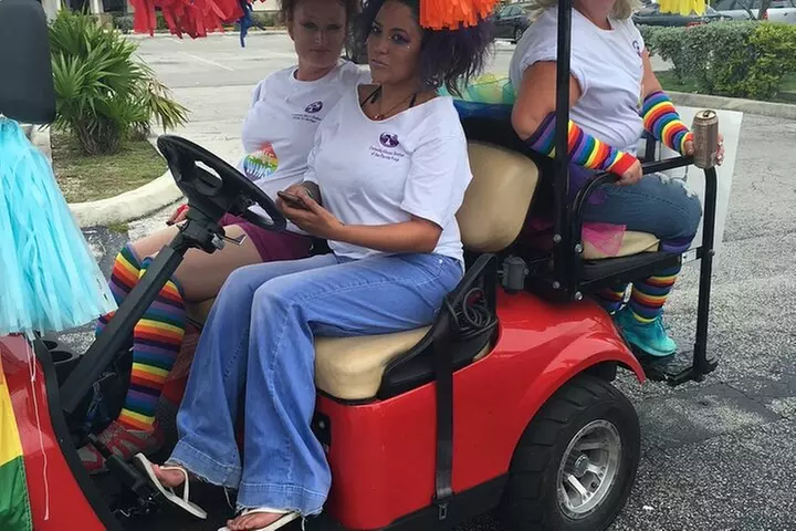 6 Passenger Golf Cart Rental in Key West