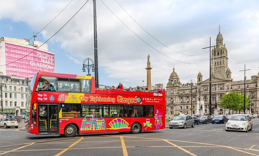 Image 5: City Sightseeing Glasgow Hop-On Hop-Off Bus Tour