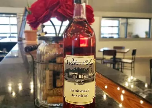 5% Cash Back at Waters Edge Winery & Bistro o...