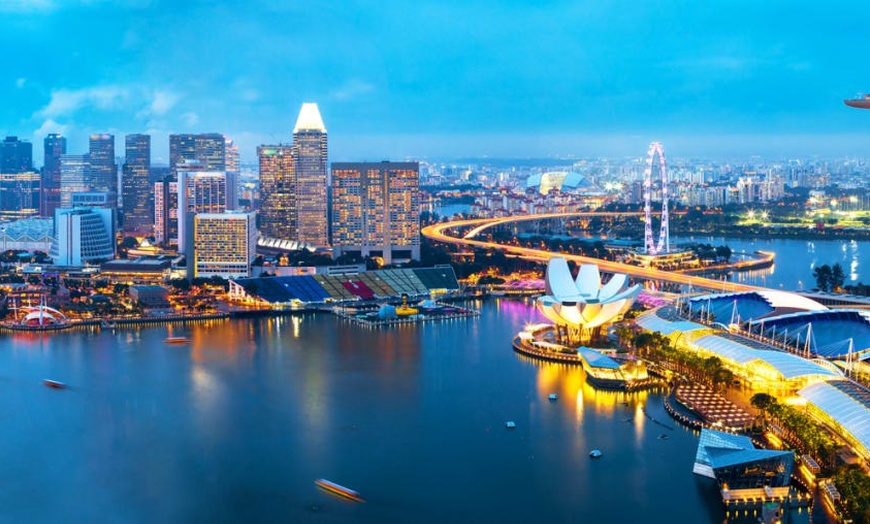 Image 13: ✈ SINGAPORE - Marina Bay Sands 5* - Rooftop swimming pool