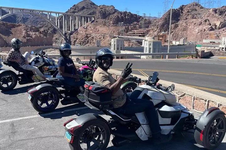 Hoover Dam Self-Guided Tour on a CanAm Trike