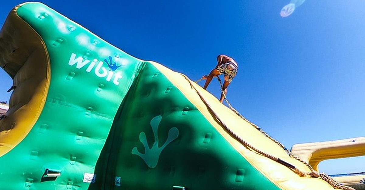 Actividad acuática en Amadores Fun Park, Las Palmas