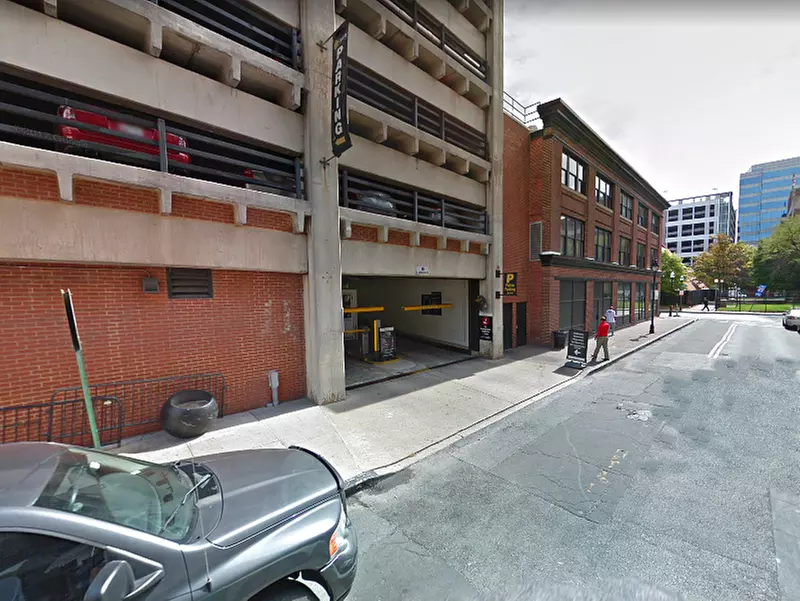Parking at 15 S. Frederick St. Garage