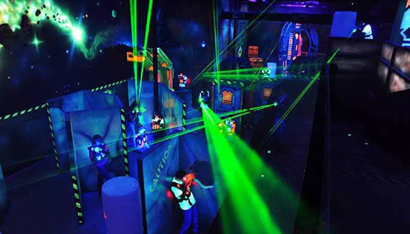 $29 for Two - 5 Attraction Passes including mini-golf, go carts, and laser tag (Reg. $60) - Second Medium