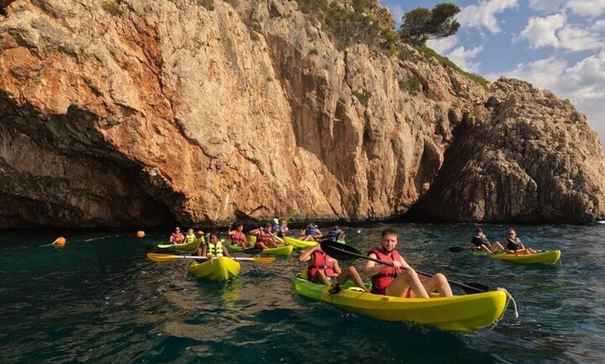 Image 16: Excursión en kayak en Jávea ,Cala Granadella ( Esnórquel) Caló,llop...