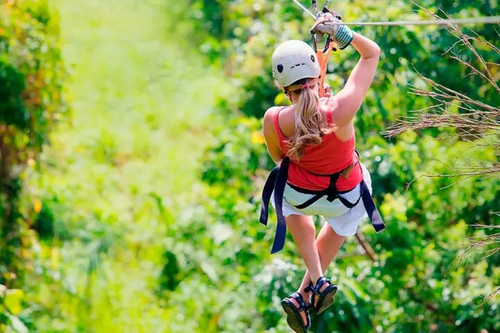 Small Group ATV (Shared) Tour, Zipline with Cenote From Cancun