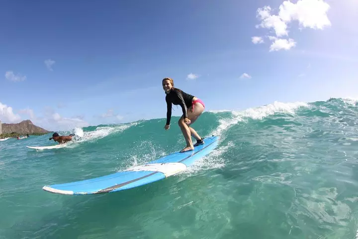 Surfing Lessons On Waikiki Beach