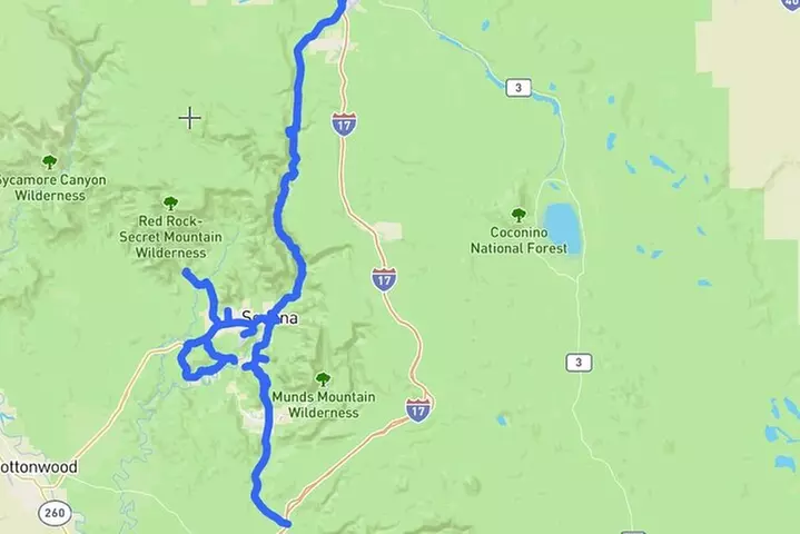 Self-Guided Audio Driving Tour of Sedona
