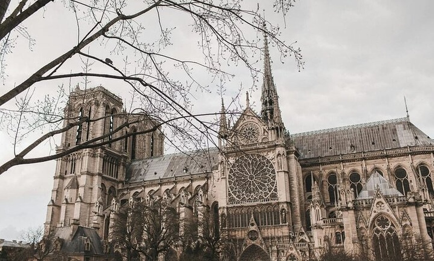 Image 2: Paris: Visite guidée extérieure de la cathédrale Notre-Dame