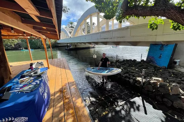 Haleiwa River Paddle Board Rental with Blue Planet Adventure Co.