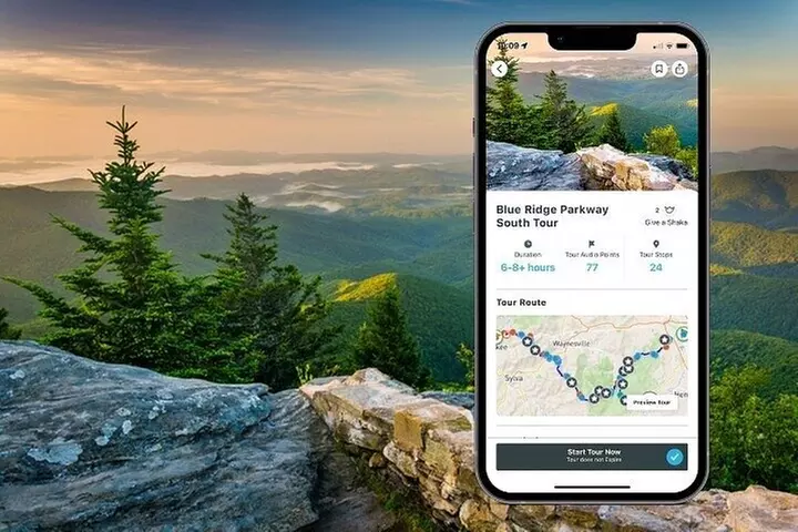 Blue Ridge Parkway South Self Guided Audio Tour