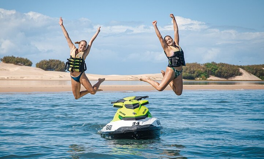 Image 1: 1hr Jet Ski Safari