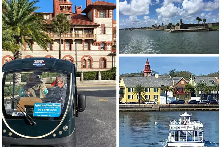 St Augustine Boat and Golf Cart Tour - Primary Image