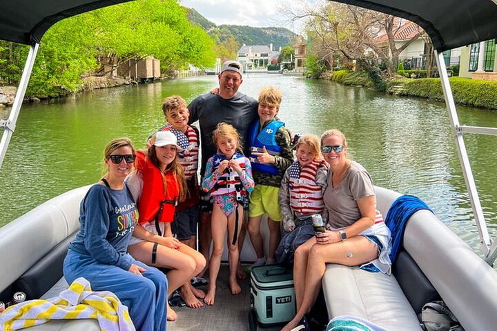Private Guided 2HR Lake Austin Scenic Boat Cruise With Full Shade