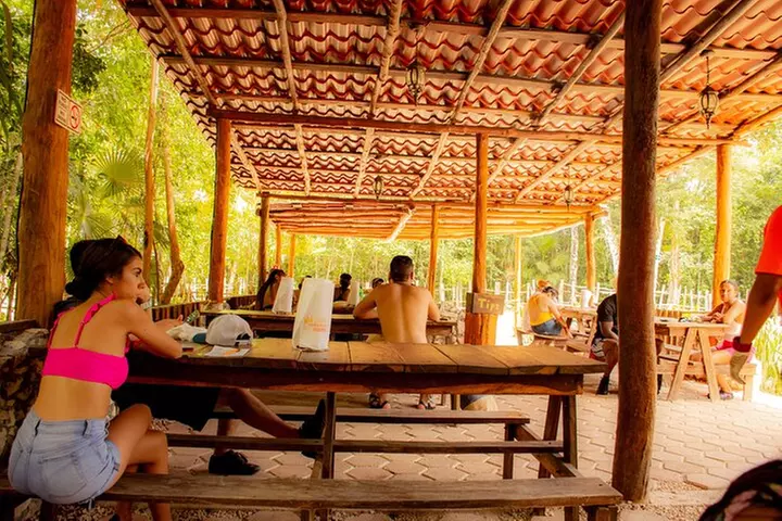 Small Group ATV (Shared) Tour, Zipline with Cenote From Cancun