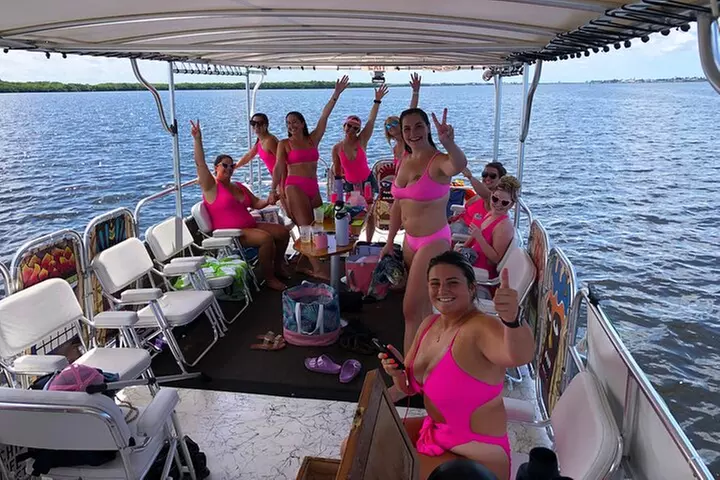 Private 2 Hours Tiki Party Boat Sandbar Trip and Tour - Second Medium