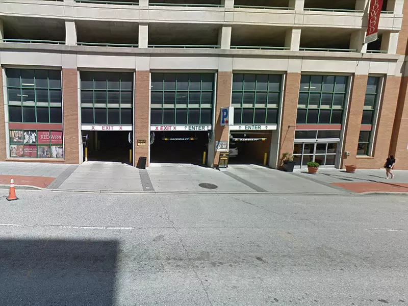 Parking at Redwood Garage