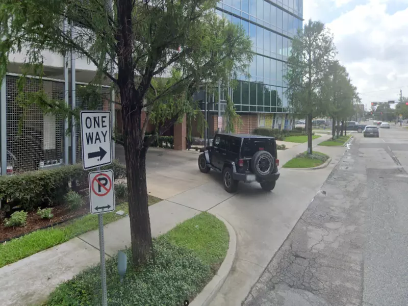 Parking at 2100 Travis St. Garage