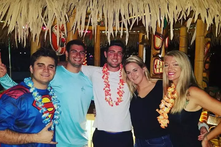 Tiki Boat - Downtown Tampa - The Only Authentic Floating Tiki Bar