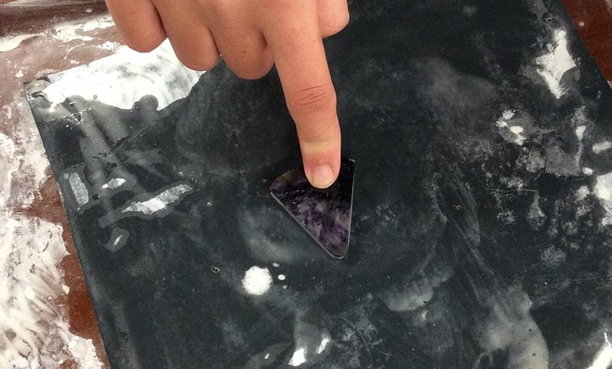 Image 7: Self Guided Cavern Tour with Make a Blue John Stone Christmas Decor...