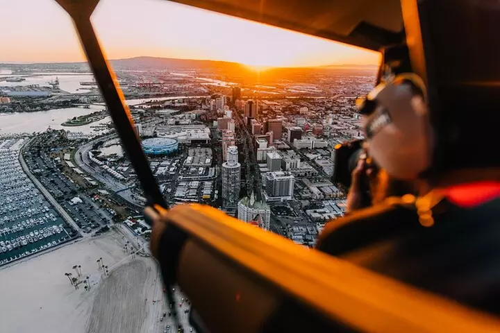 LA Private Doors-Off Aerial Photography Helicopter Adventure - Primary Image