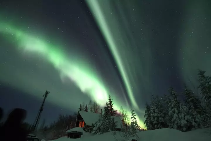 Aurora Viewing - Aurora Husky Lodge , Great view from top of the ridge