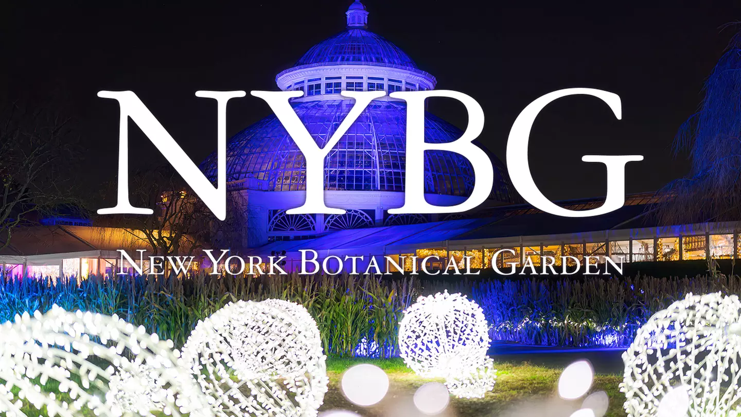 "NYBG GLOW": An Outdoor Color and Light Experience - Saturday, Jan 14, 2023 / 8:00pm-10:00pm - Primary Image