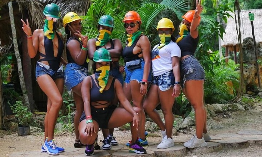 Image 5: Zipline ,ATV & Cenote Adventure in the Jungle Kingdom