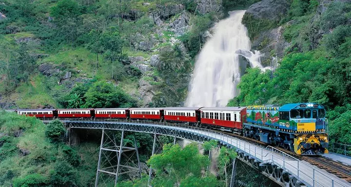Classic Kuranda by Skyrail and Scenic Railway, Rainforestation & lu...