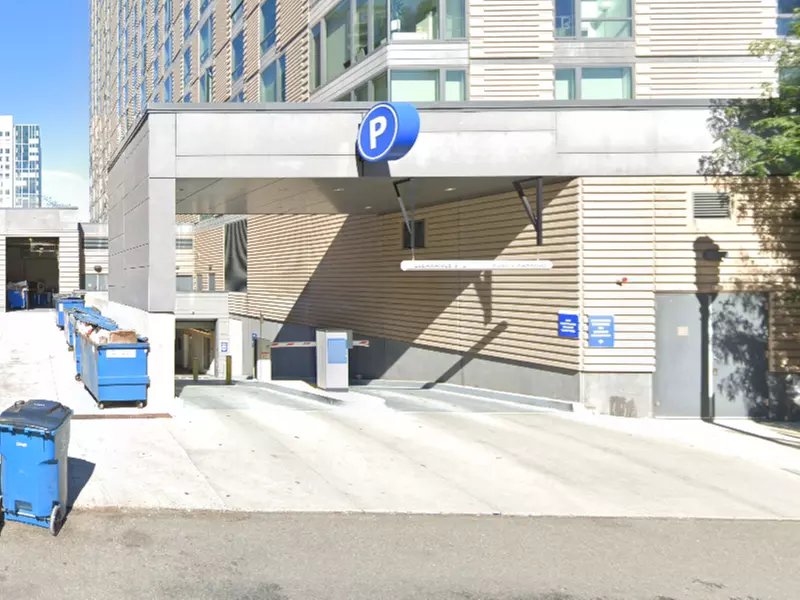 Parking at Watermark Seaport Apartments Garage