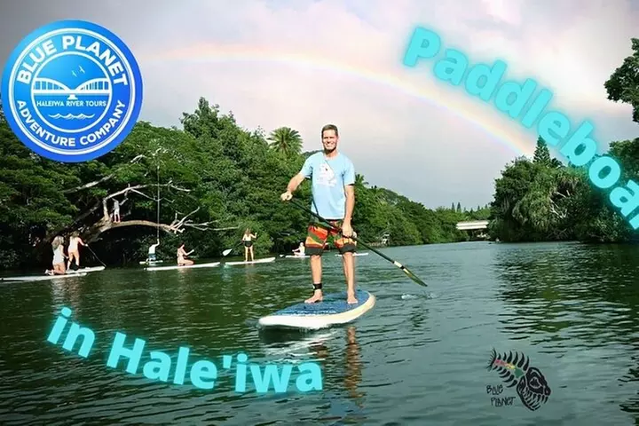 Haleiwa River Paddle Board Rental with Blue Planet Adventure Co.
