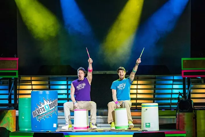 Buckets N Boards Comedy Percussion Show