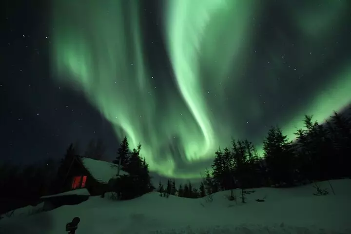 Aurora Viewing - Aurora Husky Lodge , Great view from top of the ridge