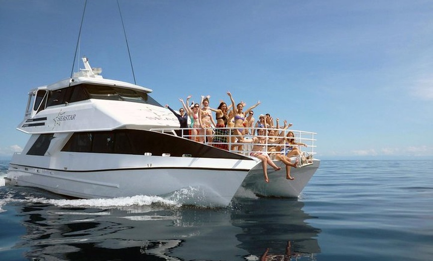 Image 1: Seastar Luxury Outer Great Barrier Reef Island and Reef Tour