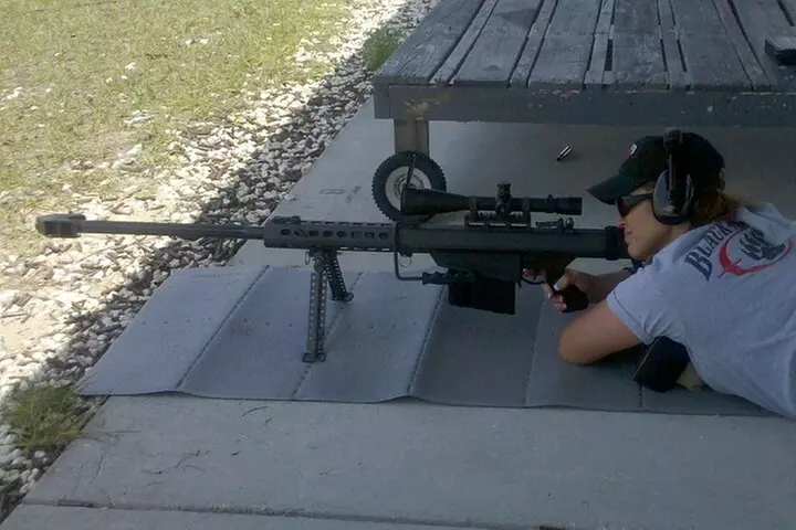 50 Caliber Sniper Rifle Firearm Private Guided Experience - Primary Image