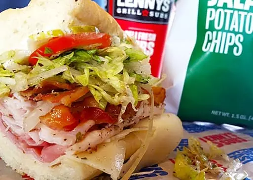 5% Cash Back at Lenny's Grill & Subs